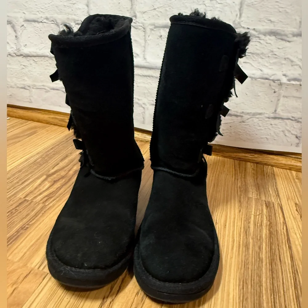 Koolaburra by Ugg Girls Boot with Bows, sz 1